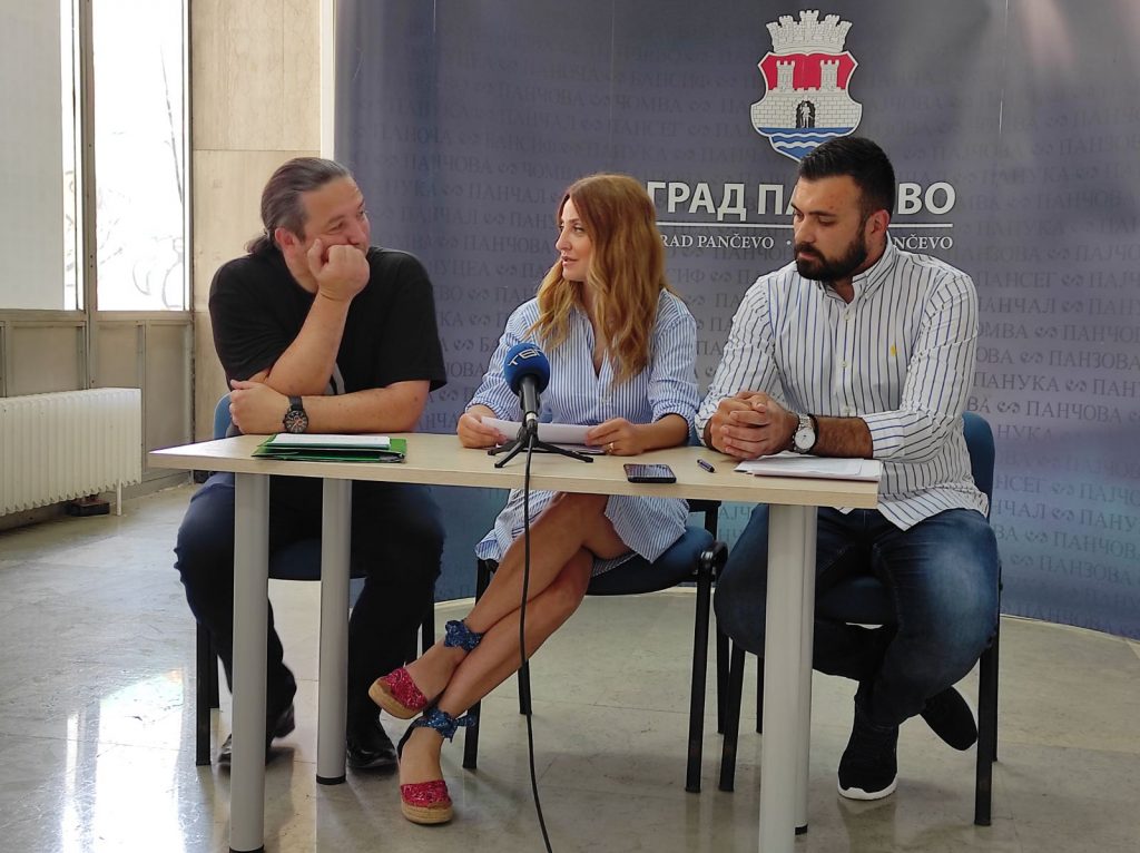 Slobodan Tanasijević, Marija Jević i Srđan Nikolić