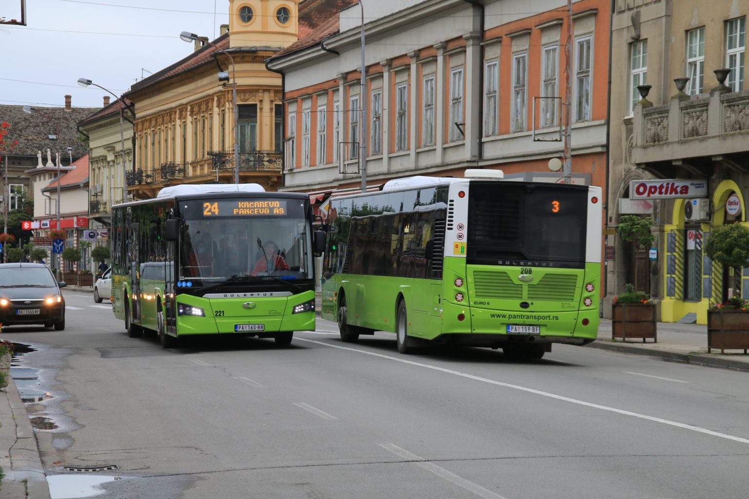 pantransport red vožnje zdravo pančevo