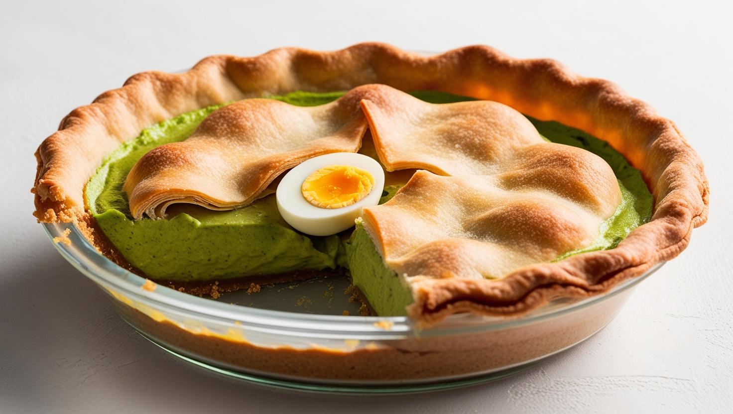 tart od brokolija i barenih jaja