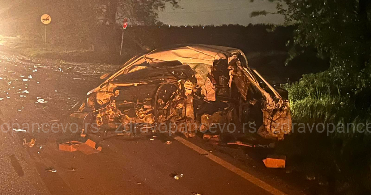 udes na putu pančevo kačarevo nastradao pančevac 32